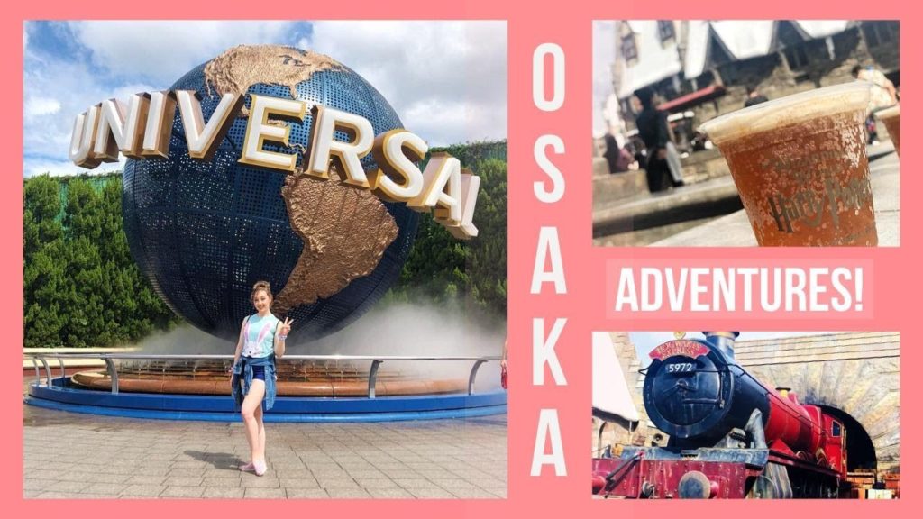 UNIVERSAL STUDIOS JAPAN |  Tasting Butterbeer! | Japan Travel Series