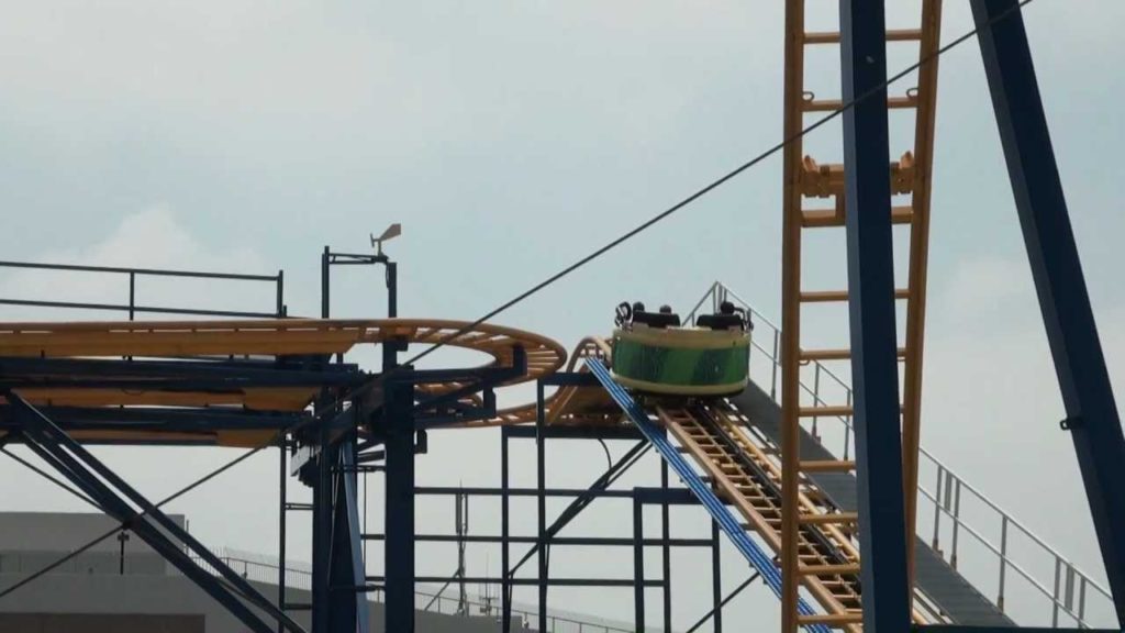 Spinning Coaster at Cosmoworld (Yokohama, Japan)