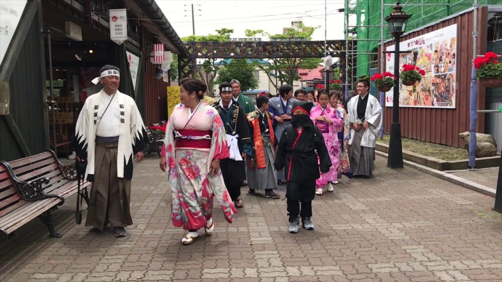 Hawaiian enjoyed the kimono experience in Hakodate "m-modern.com"
