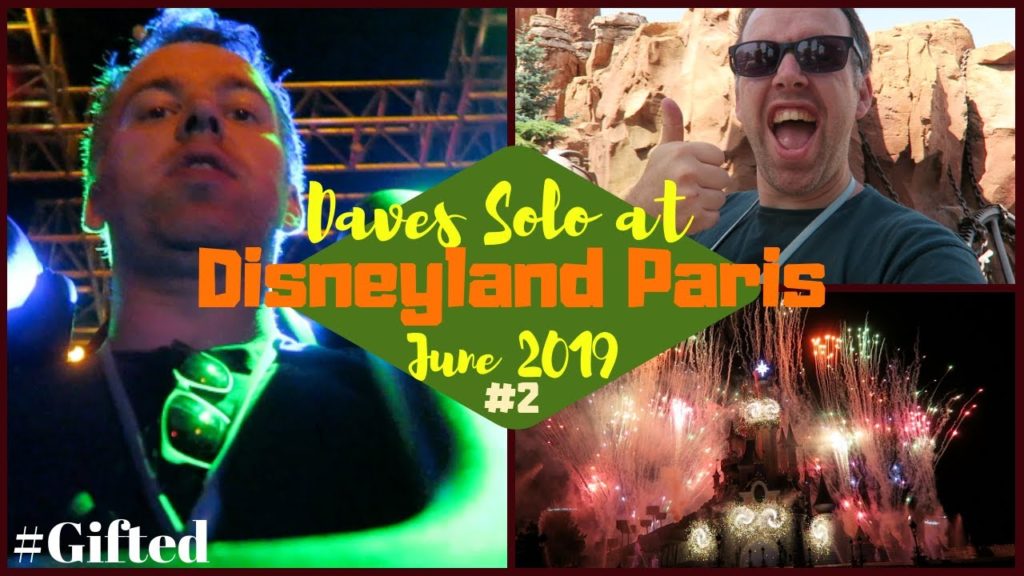Disneyland Paris Vlogs June 2019 | Dave's Solo Vlog in Disney | KrispySmore
