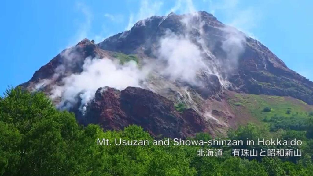 Mt. Usuzan and Showa-shinzan in Hokkaido - 北海道　有珠山と昭和新山