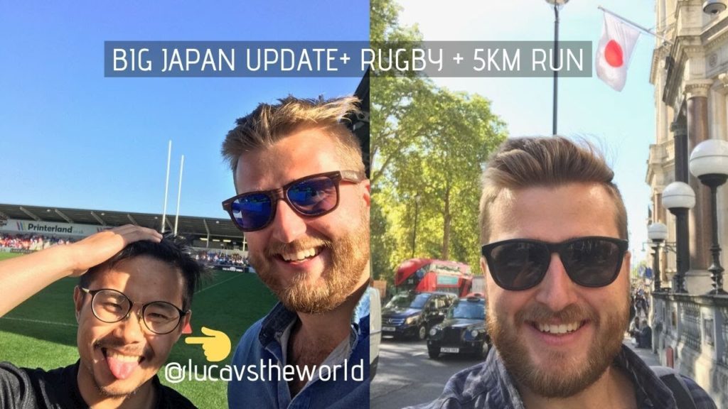 SKIING in JAPAN (HOLIDAY VISA update) + RUGBY + Running | Bramskivlogs