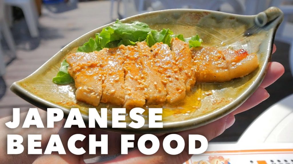 Summer BEACH FOOD in Japan | Enoshima, Kanagawa Prefecture