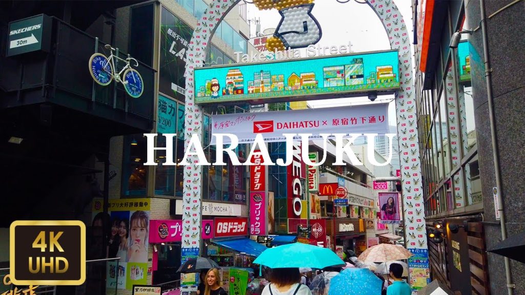 DJI Osmo Pocket -原宿を散歩 Walking Harajuku 【4K】【July 2019】