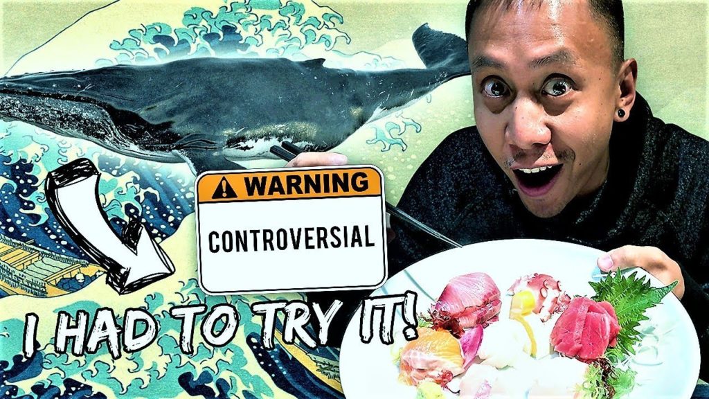 Controversial: Trying WHALE SASHIMI in Japan | Vlog #440