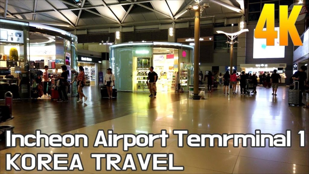 [4K] Incheon Airport Terminal 1 Tour -2 - OSMO pocket