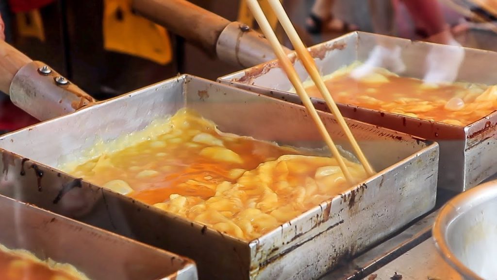 Tamagoyaki Japanese Omelette | Japan Street Food