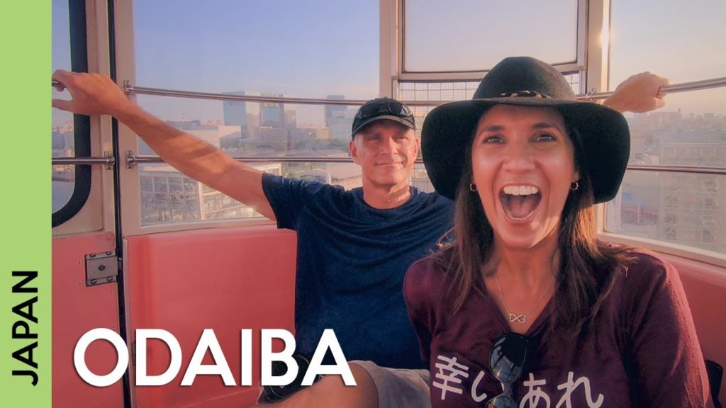 TOKYO, Japan travel guide: ODAIBA | Gundam statue, Rainbow Bridge, Ferris wheel (vlog 6)