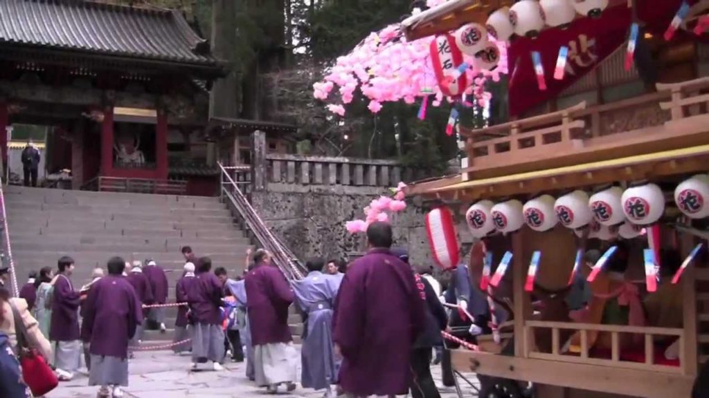 Japanese Spring Festival - Yayoi Matsuri of Nikko