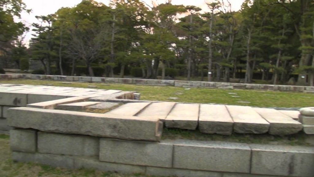 Hiroshima castle (destroyed by the Atomic bomb)