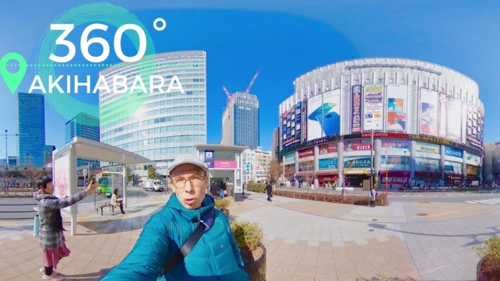 JAPON 360° Akihabara Yodobashi Camera Tôkyô VIDÉO SPHÉRIQUE 4K Ricoh Theta V JAPON 360° Akihabara Yodobashi Camera Tôkyô VIDÉO SPHÉRIQUE 4K Ricoh Theta V