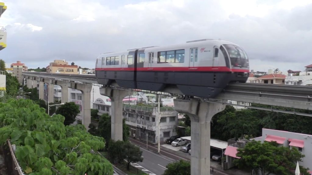 Okinawa City Monorail 沖縄都市モノレール Naha Airport - Shuri