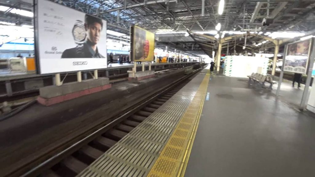 JAPAN TOUR Tokyo Shimbashi STATION 4K VIDEO 2016-12