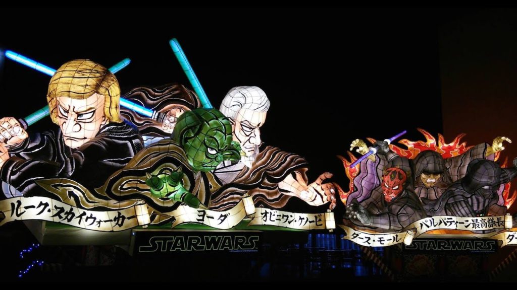 Star Wars Nebuta - Japanese Floats Depicting Star Wars