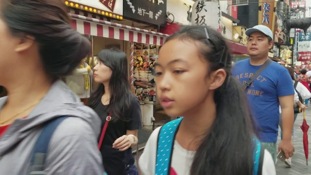 [Not So Asian] Japan Osaka - walking tour