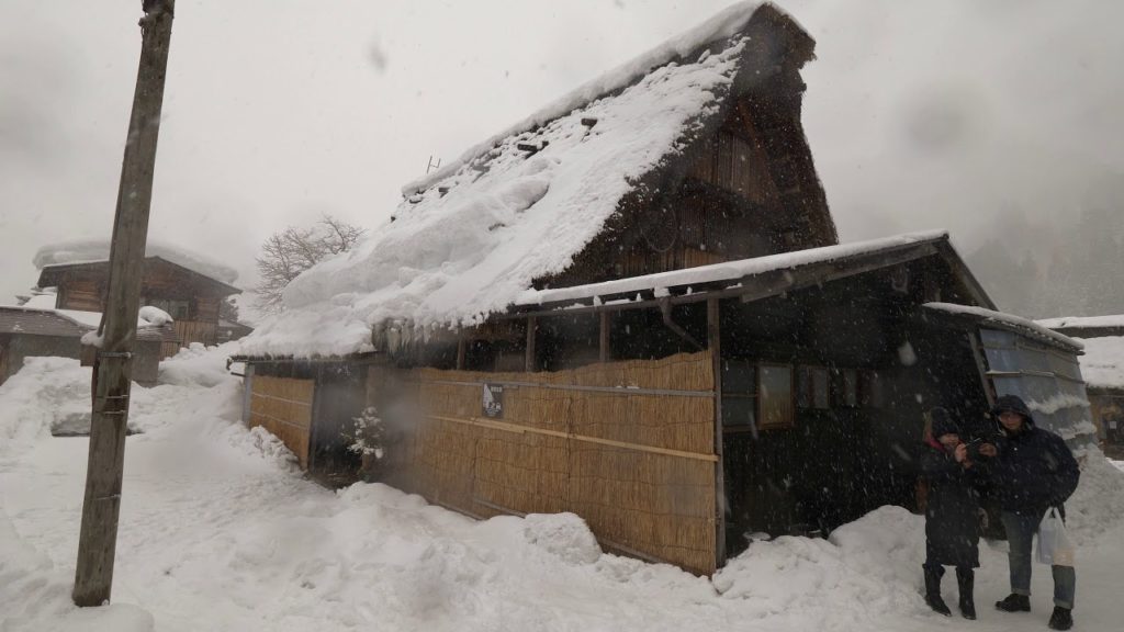 【4K】Walking in Shirakawa-go