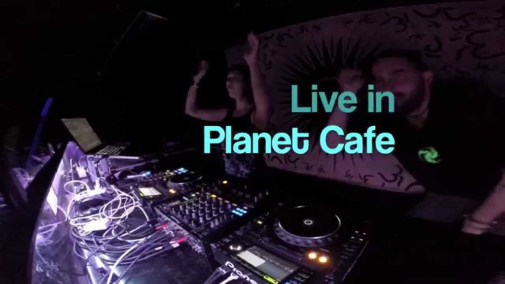 Djane Geisha Live in Planet Cafe