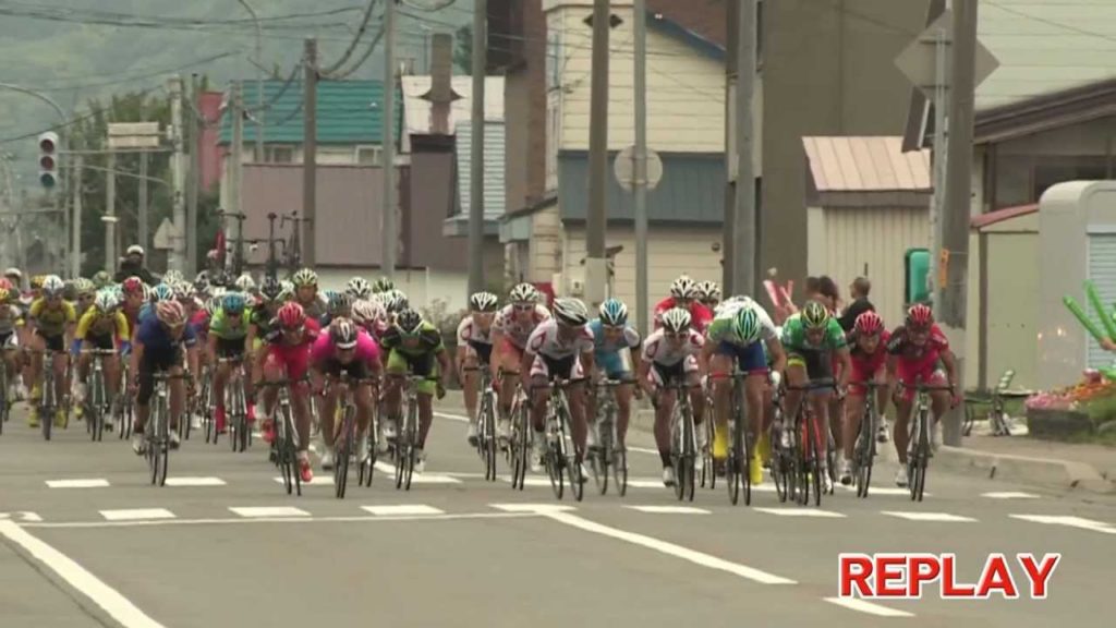 ツール・ド・北海道2012　Tour de Hokkaido　（赤平市内・計測ポイント）