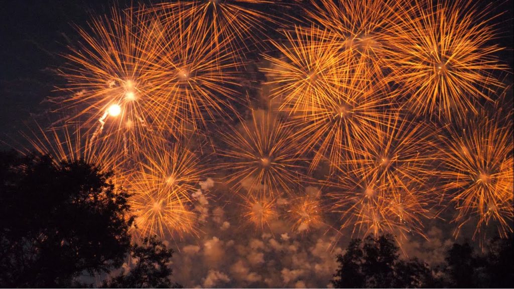 (4K) Fireworks Competition Festival in Japan 2019 | Travel at Shizuoka Prefecture Fukuroi City