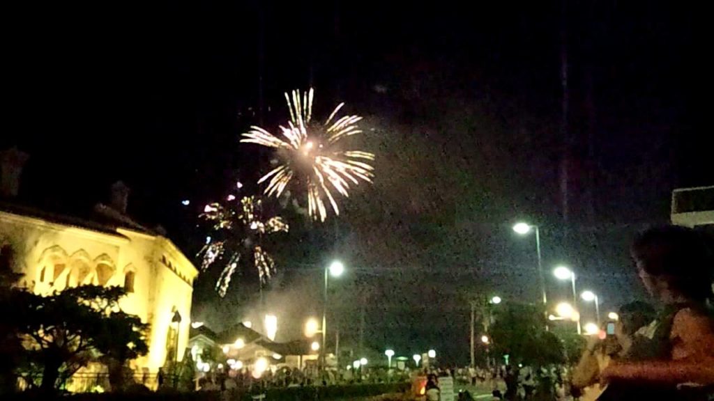 Fireworks Wakayama marina city Star light illusion 2011 summer