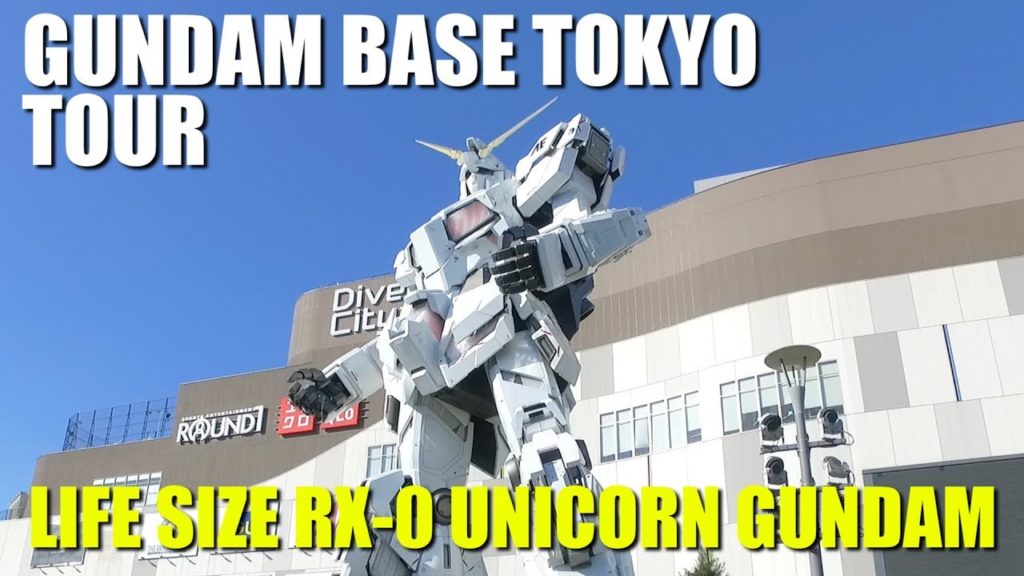The Gundam Base Tour - Tokyo, Japan