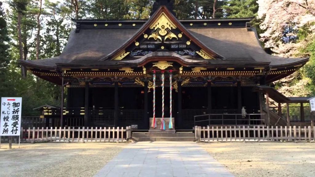 Ōsaki Hachimangū, 大崎八幡宮, is a Shinto shrine in Aoba-ku, Sendai, Miyagi, Japan. The main shrine bui