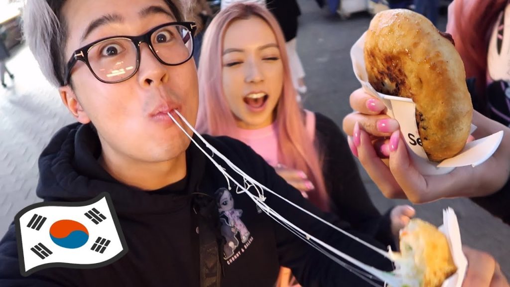 HELLO SOUTH KOREA ft. Cheesy Hotteok 🇰🇷