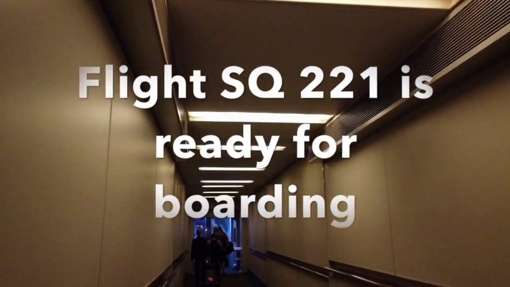 Trip Report :Chang Airport , Singapore Airlines Business Class to Sydney