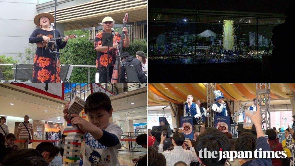 Hawaiian music, Danish toys, German beer and the Yokohama cityscape: Golden Week in Tokyo 2019