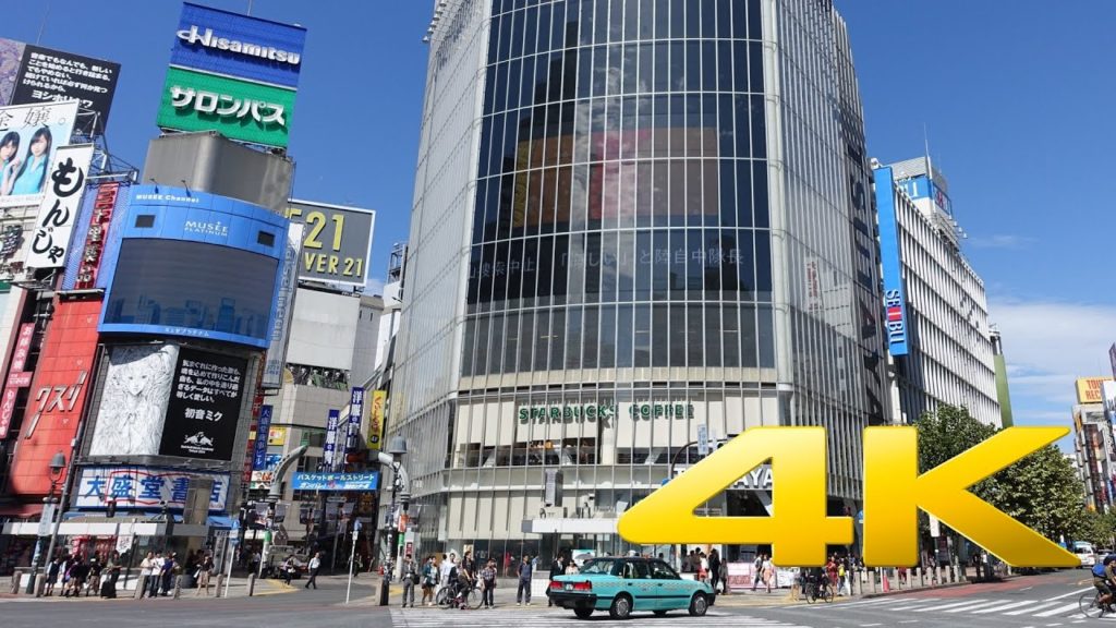 Shibuya Crossing - Tokyo - 渋谷スクランブル交差点 - 4K Ultra HD