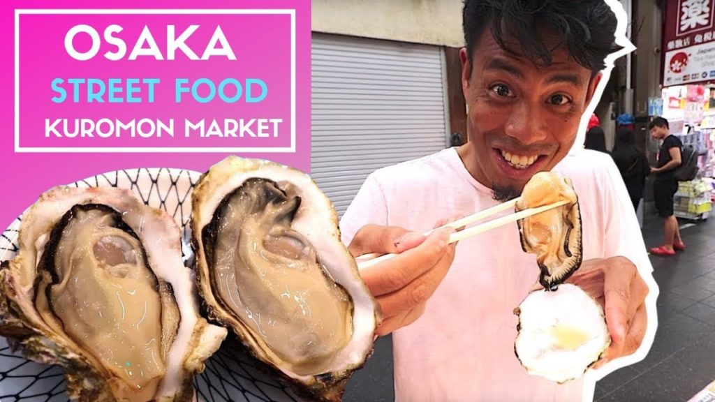 Japanese Street Food | Osaka KUROMON Ichiba Fish Market Japanese Street Food | Osaka KUROMON Ichiba Fish Market