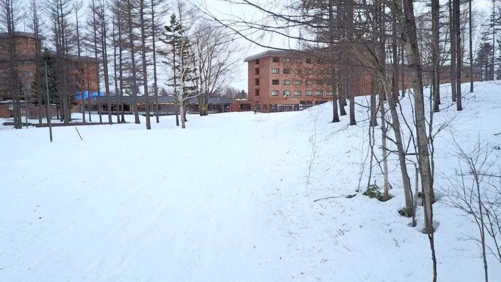 Club Med Sahoro Ski Resort in Hokkaido Aerial View