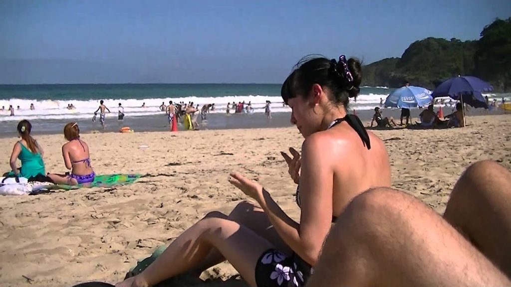 Beautiful beach in Japan "SHIRAHAMA BEACH in IZU peninsula"