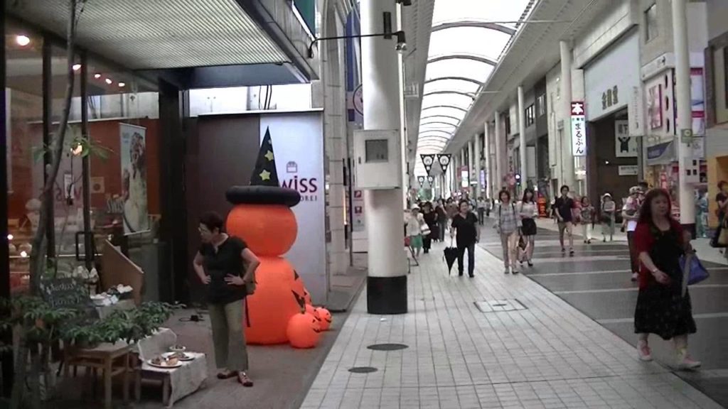 熊本 熊本市 上通りの様子　Kumamoto Kumamoto Situation of an upper passage