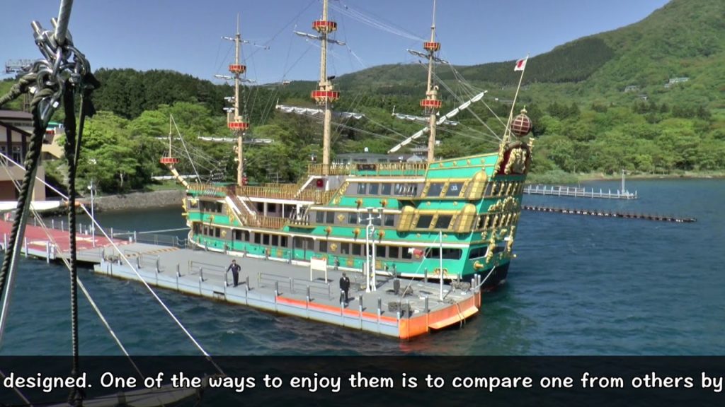 YOKOSO Japan Tour -- Pirate Ship on Lake Ashi  (箱根海盜船)--E06