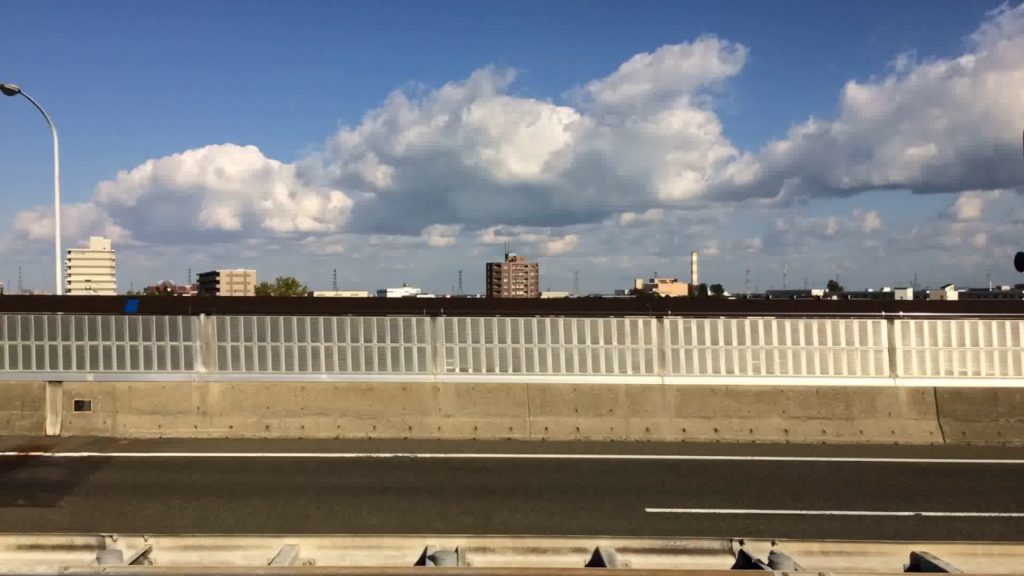 Drive from Sapporo to Otaru Hokkaido Japan (Timelapse)