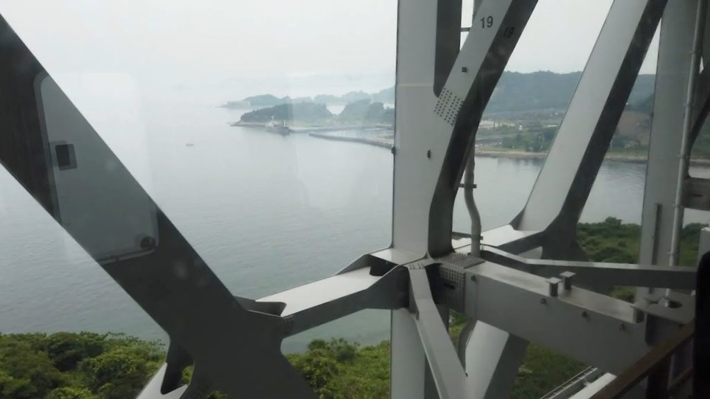 Seto Inland Sea, Japan - Crossing the Great Seto Bridge on the Seto-Ōhashi Line (2019)