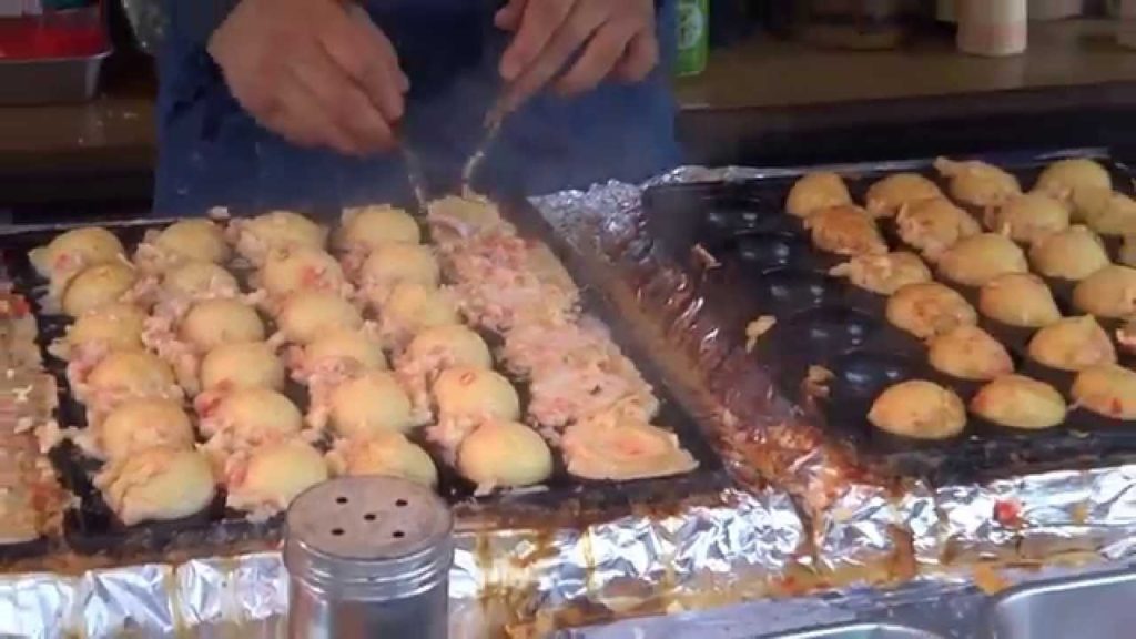 Japanese Street Food (Japanese Squid Balls)