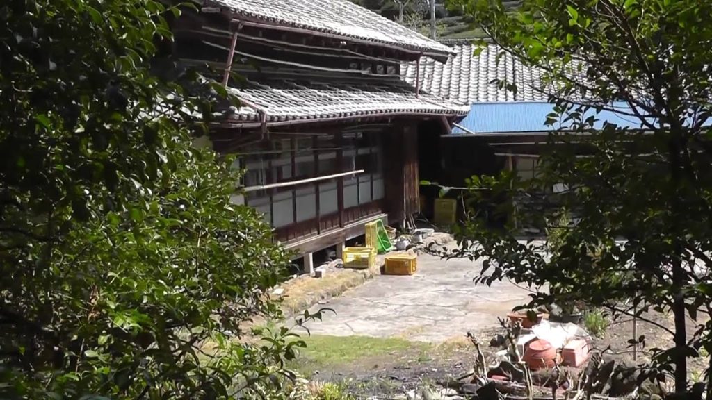 Japan Farmhouse Courtyard