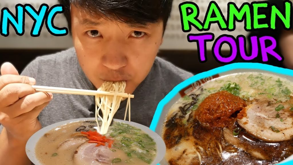BEST Ramen Noodles in New York! New York City Ramen Tour Part 1