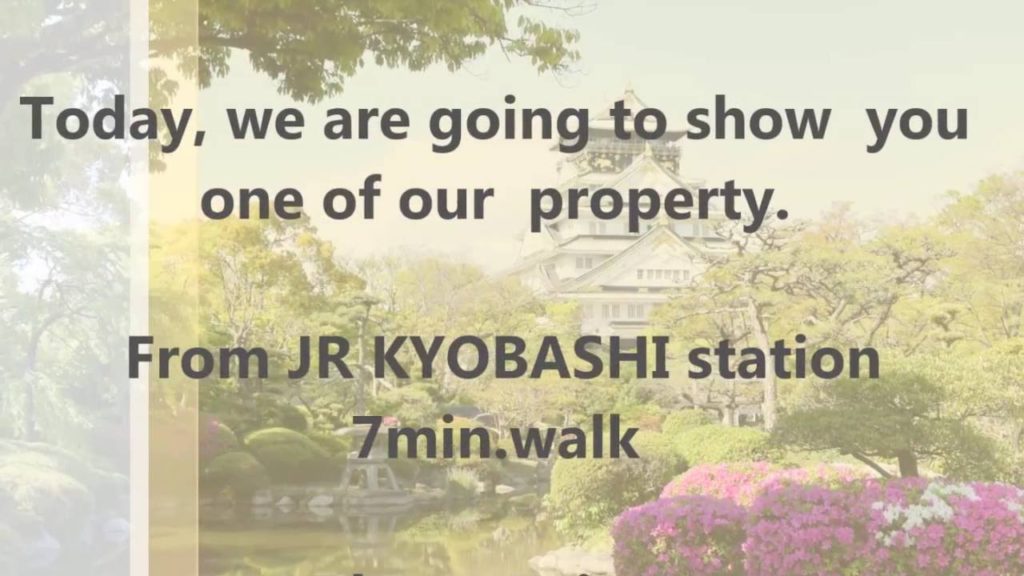 Japanese Apartment Tour in Osaka CHO- Kyobashi furnished