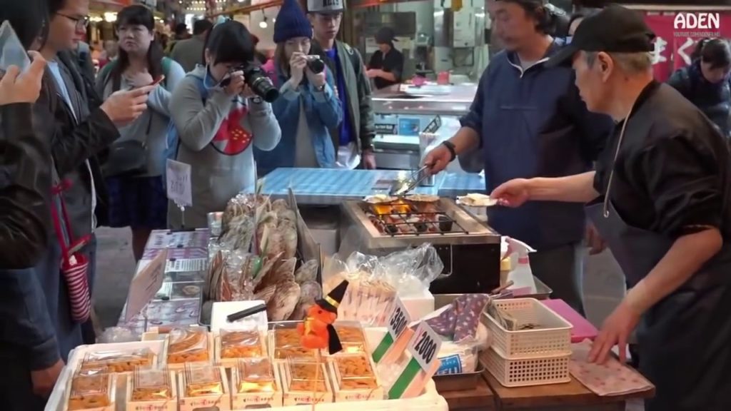 Street Food Japan Street Food - Japanese street food seafood seaside limit temptation