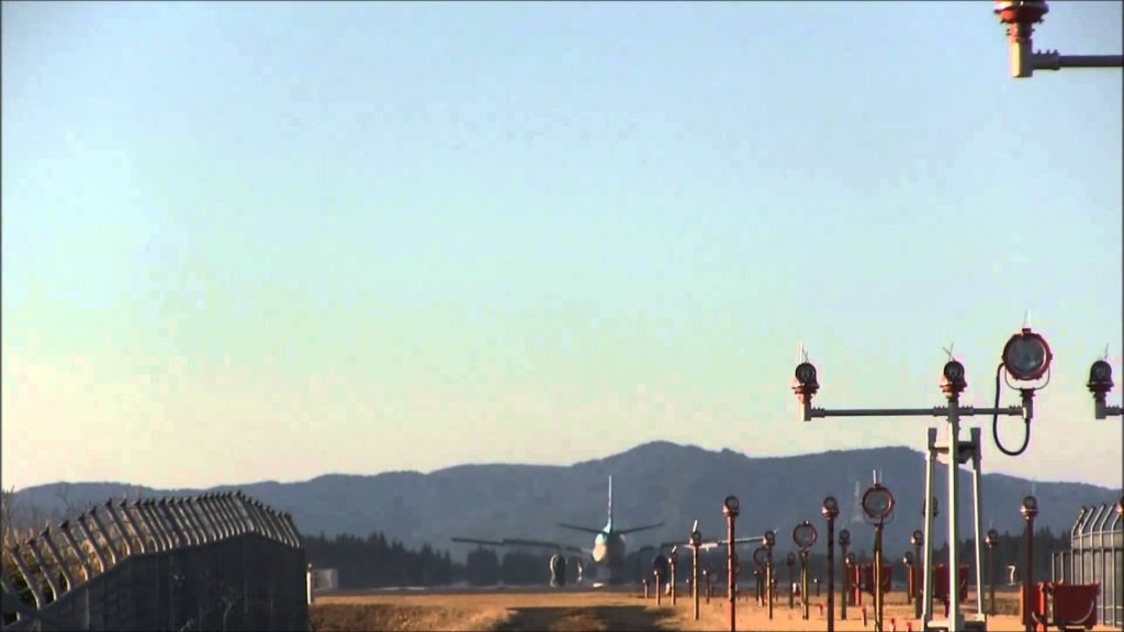 KOREANAIR KE785 A332 Landhing at RJFK