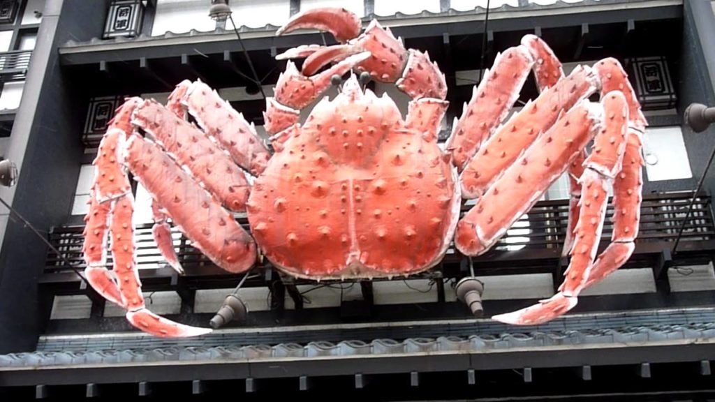 Crab Restaurant in Sapporo