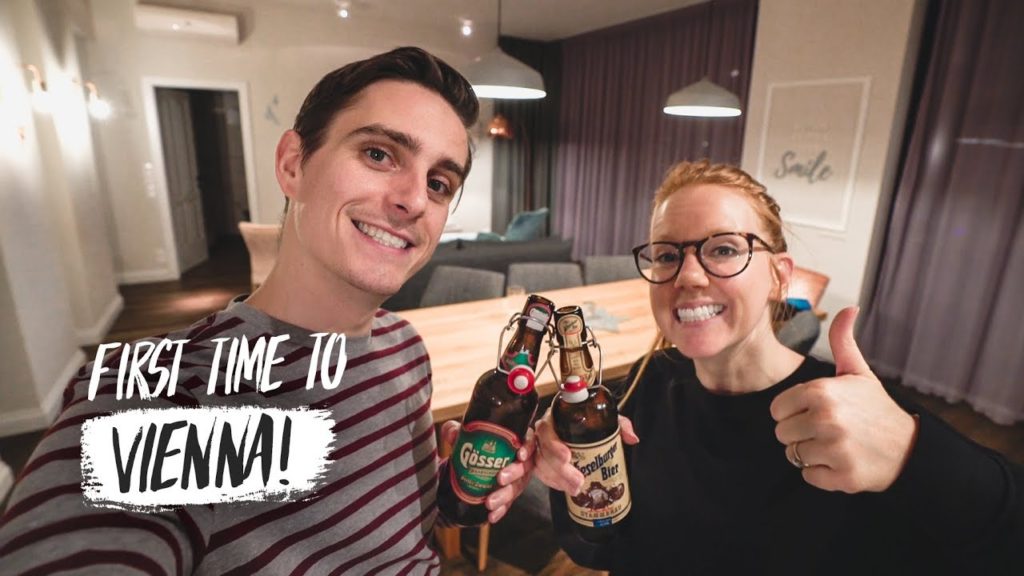 Arriving In AUSTRIA! 🇦🇹Apartment Tour + Tasting DELICIOUS Wiener Schnitzel (Germany ✈️ Austria)