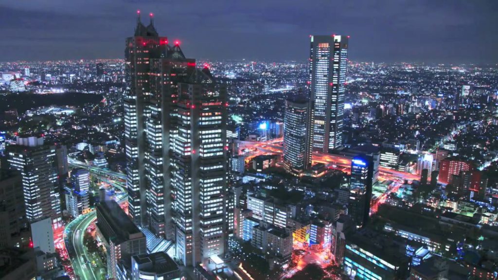 東京夜景 Tokyo Midnight-Tour　新宿高層ビル街