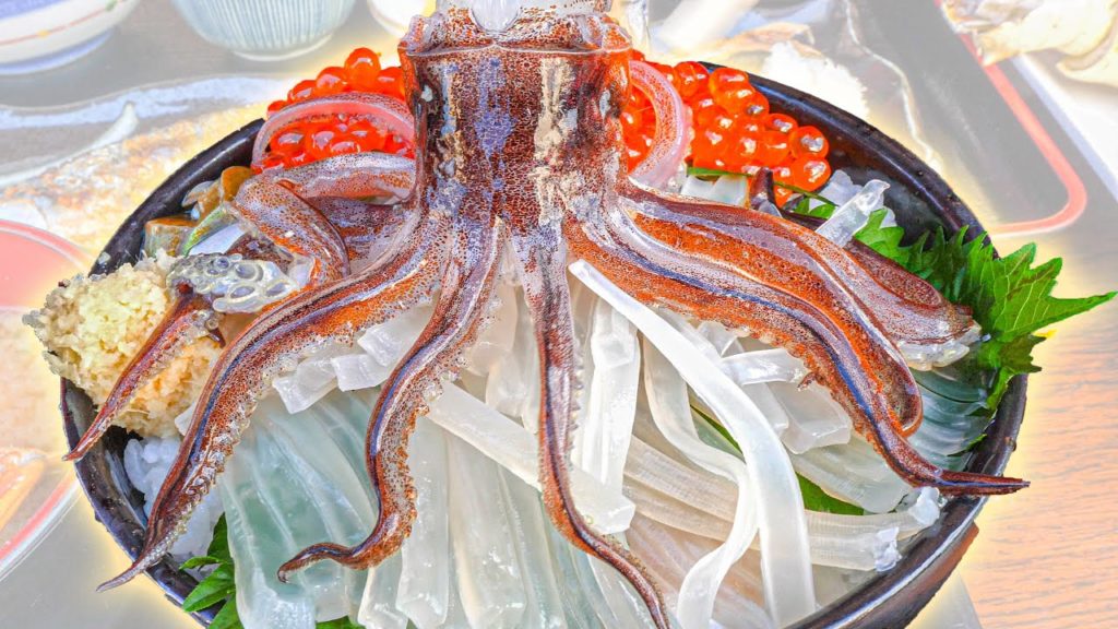Street Food Japan – DANCING SQUID SASHIMI + BEST Seafood and Noodle Tour of Hokkaido, Japan! Street Food Japan - DANCING SQUID SASHIMI + BEST Seafood and Noodle Tour of Hokkaido, Japan!
