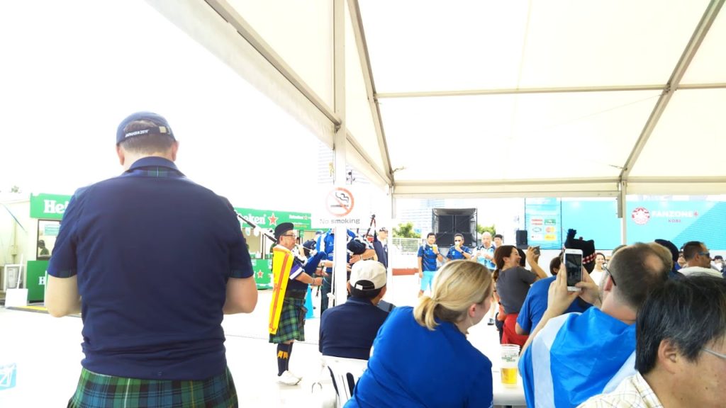 RWC KOBE FANZONE Flower of Scotland