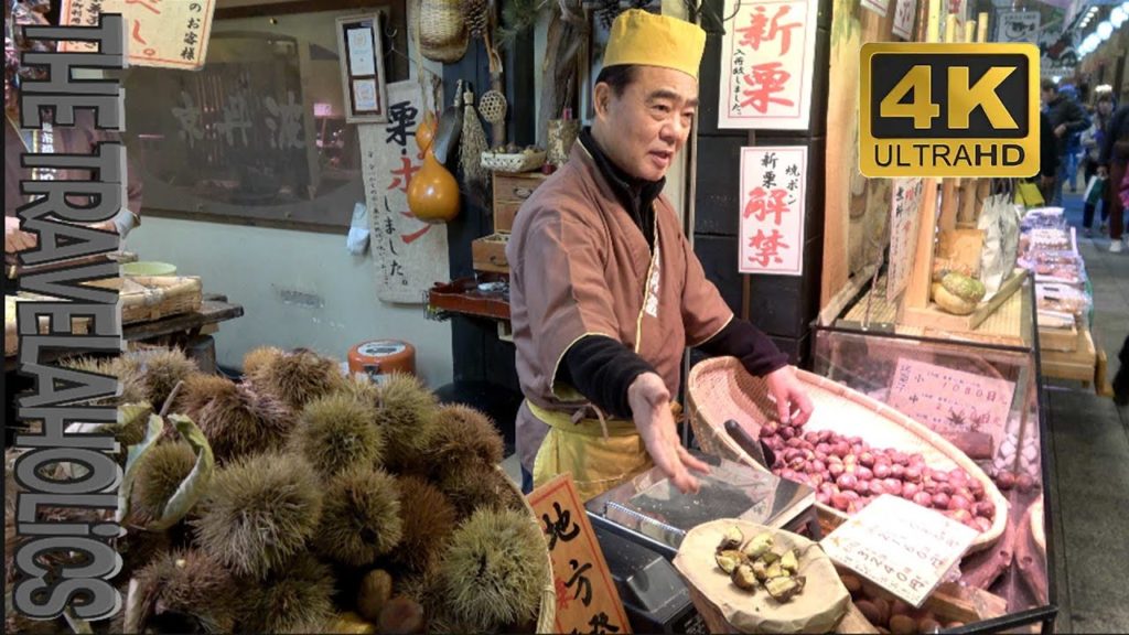 Kyoto Nishiki market Japan movie Kyoto Nishiki market Japan movie