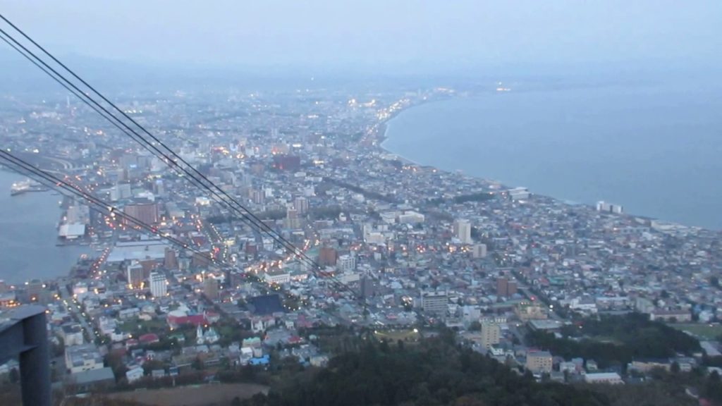 Mount Hakodate Hakodate Oshima Hokkaido Japan
